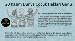 Read more about the article 20 Kasım Dünya Çocuk Hakları Günü