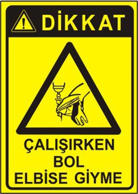 Calisirken Bol Elbise Giyme