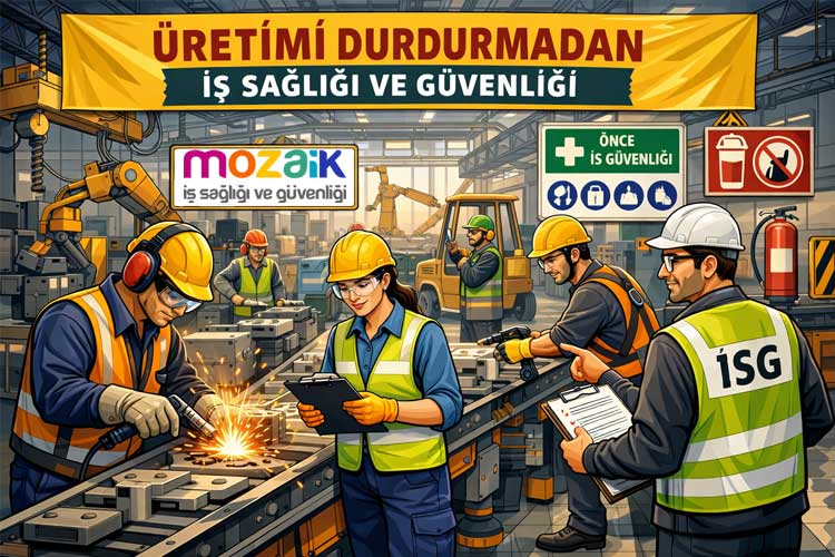 uretimi durdurmadan isg